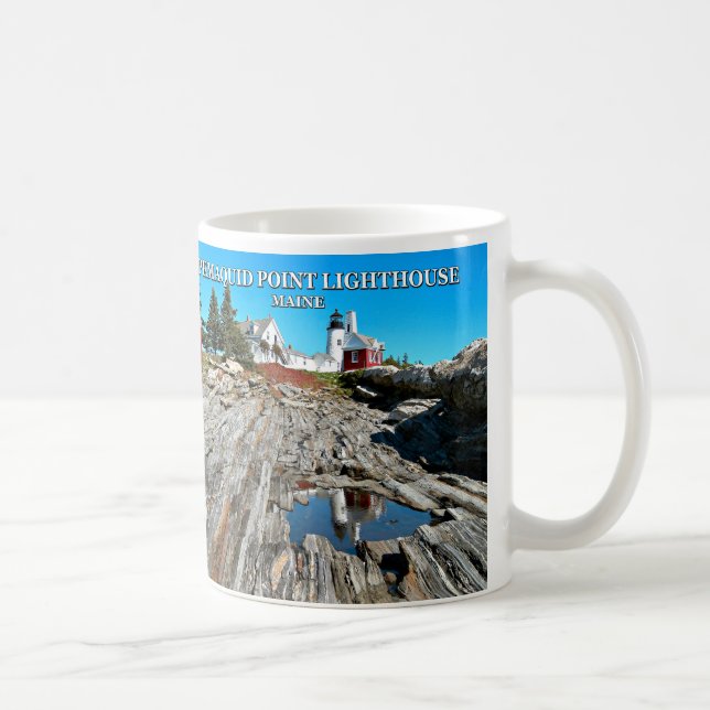 Pemaquid Point fyr, Maine Kaffemugg (Höger)