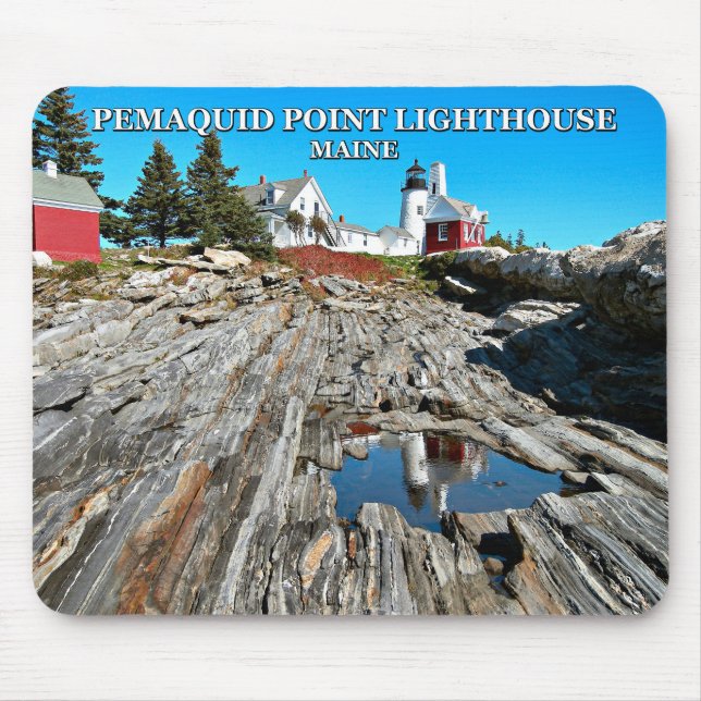 Pemaquid Point fyr, Maine Musmatta (Framsidan)