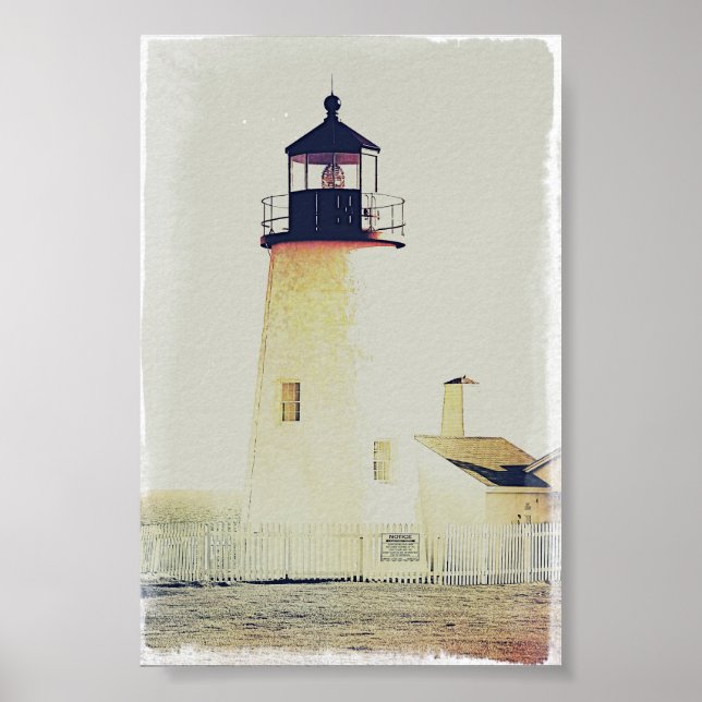 Pemaquid Point fyr Maine Poster (Framsidan)