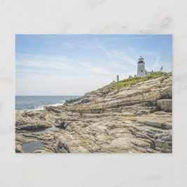Pemaquid Point fyr Maine Vykort