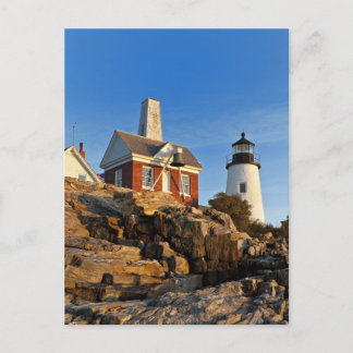 Pemaquid Point fyr, Maine Vykort