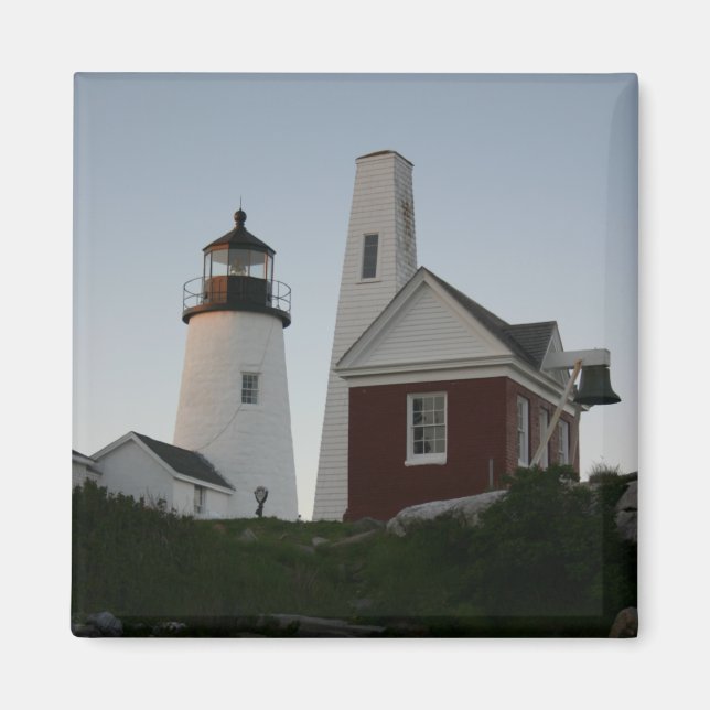 Pemaquid Point Light Maine Magnet (Framsidan)