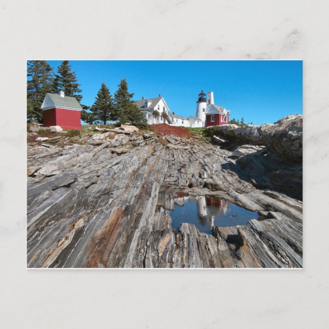 Pemaquid Point Light Vykort (Framsida)