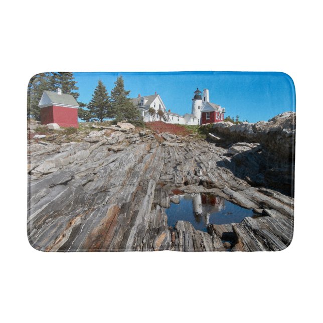 Pemaquid Point Lighthouse, Maine Badrumsmatta (Framsidan)