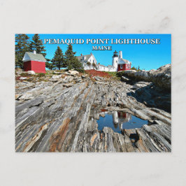Pemaquid Point Lighthouse, Maine Vykort