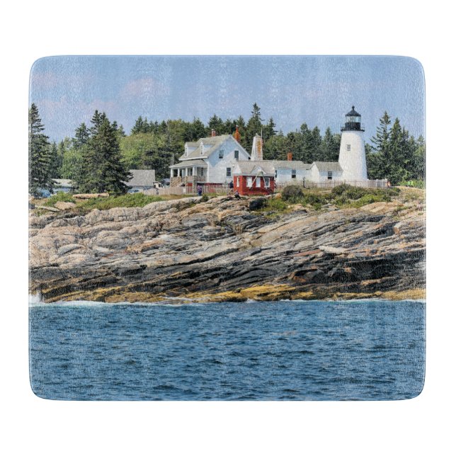 Pemaquid Point Lighthouse, styrelsen för motorhuv (Framsidan)