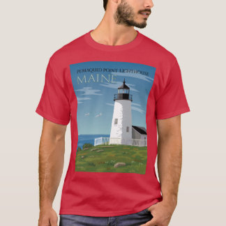 Pemaquid Point Lighthouse T Shirt