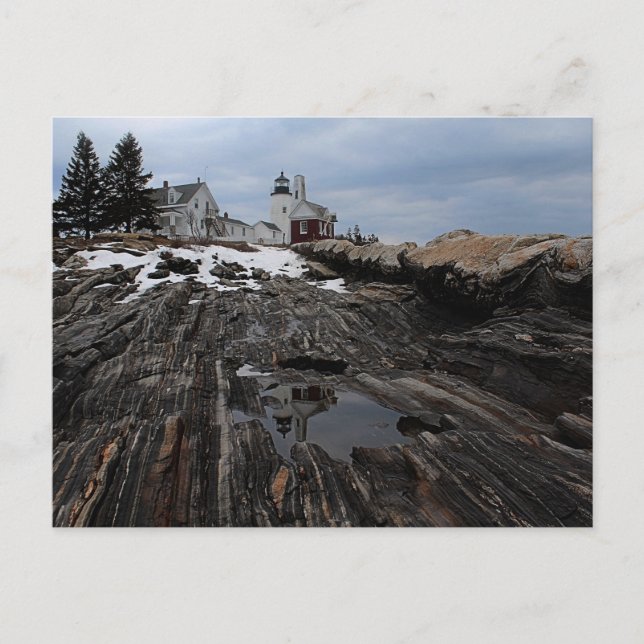Pemaquid Point Lighthouse Vykort (Framsida)