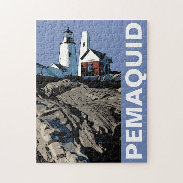 PEMAQUID POINT-LJUS PUSSEL (Vertikal)