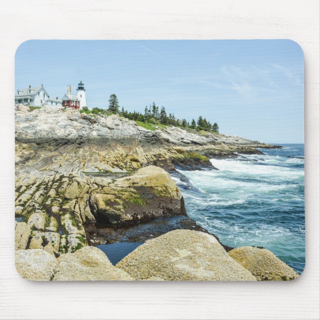 Pemaquid Point Maine Lighthouse Musmatta (Framsidan)