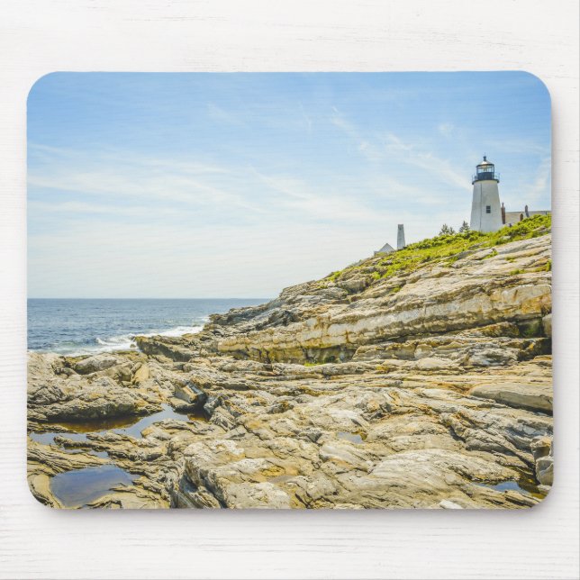 Pemaquid Point Maine Lighthouse Musmatta (Framsidan)