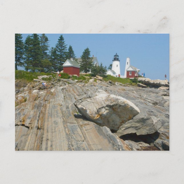 Pemaquid Point, Maine Vykort (Framsida)
