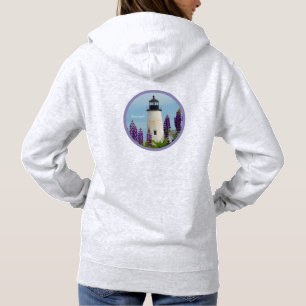 Pemaquid Point Surfa WhiteCoastal Maine fyr T Shirt