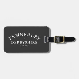 Pemberley Derbyshire Jane Austen Bagagebricka