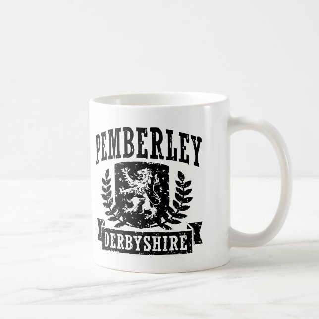 Pemberley Derbyshire Kaffemugg (Höger)