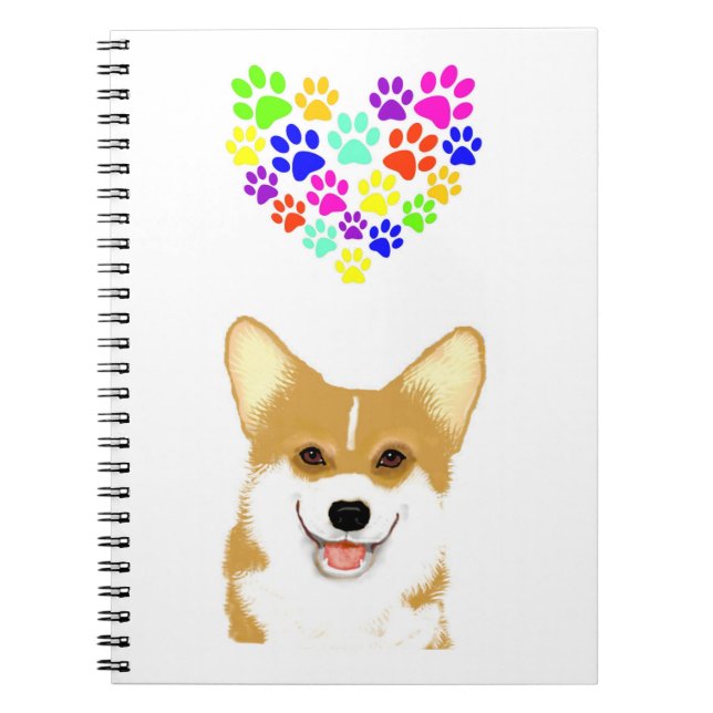 Pembroke Corgi  Anteckningsbok (Framsidan)