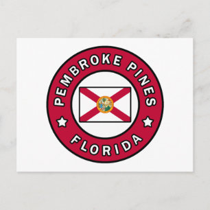 Pembroke Gräs Florida Vykort