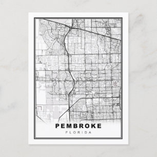 Pembroke Gräs Karta Vykort