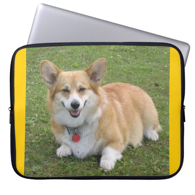 Pembroke Welsh Corgi bärbar dator Fodral (Framsidan)