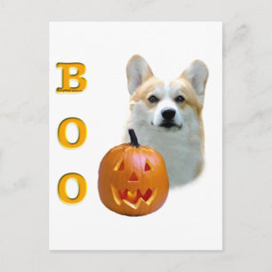 Pembroke Welsh Corgi Boo Vykort