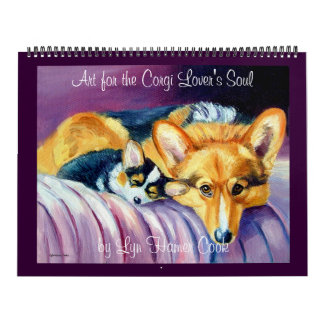 Pembroke Welsh Corgi Calendar Corgi Älskare Soul Kalender