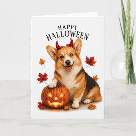 Pembroke Welsh Corgi Djävul Hund Kort