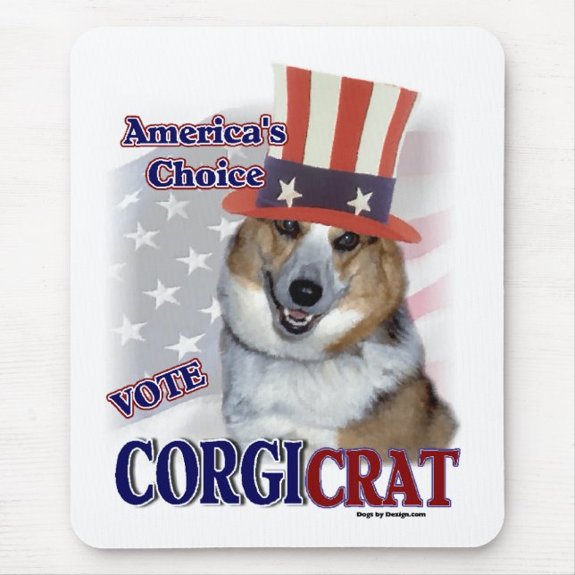 Pembroke Welsh Corgi Gifts Musmatta (Framsidan)