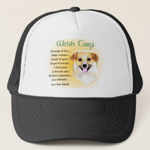 Pembroke Welsh Corgi Gifts Truckerkeps