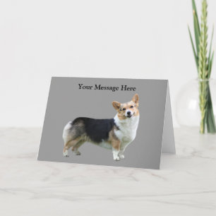 Pembroke Welsh Corgi Greeting Card Helgkort