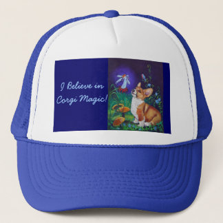 Pembroke Welsh Corgi Hat Truckerkeps
