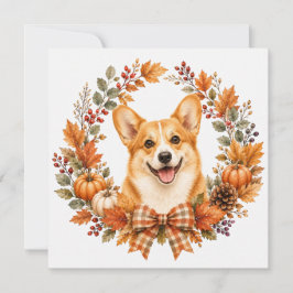 Pembroke Welsh Corgi Höst Anteckningskort