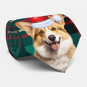 Pembroke Welsh Corgi Hund Helgdag Plade jul Slips