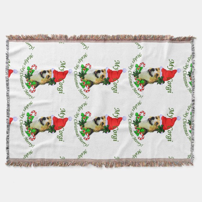 Pembroke Welsh Corgi jul Mysfilt (Framsidan)
