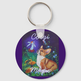 Pembroke Welsh Corgi Keychain Nyckelring