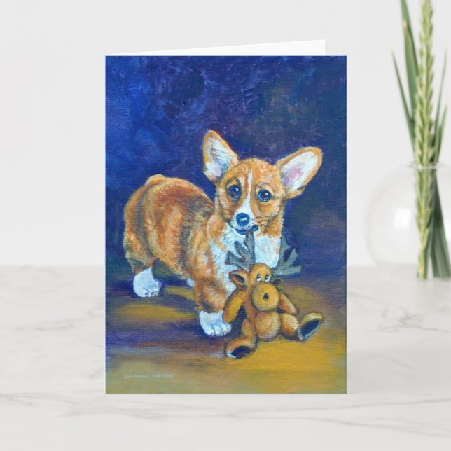 Pembroke Welsh Corgi Kort (Framsida)