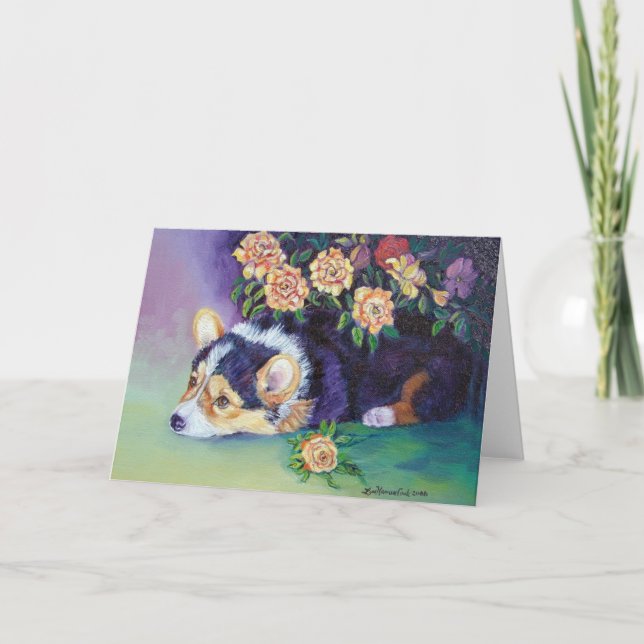 Pembroke Welsh Corgi Kort (Framsida)