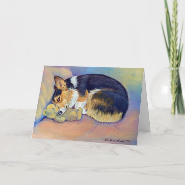 Pembroke Welsh Corgi Kort (Framsida)