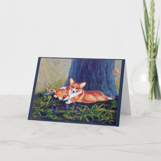 Pembroke Welsh Corgi Kort (Framsida)