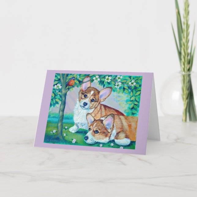 Pembroke Welsh Corgi Kort (Framsida)