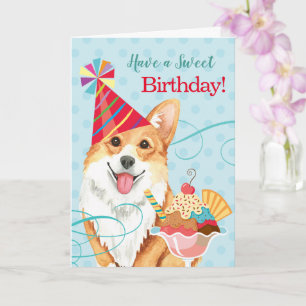 Pembroke Welsh Corgi-kort från Sverige Kort
