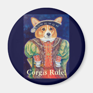 Pembroke Welsh Corgi Kung Magnets Magnet