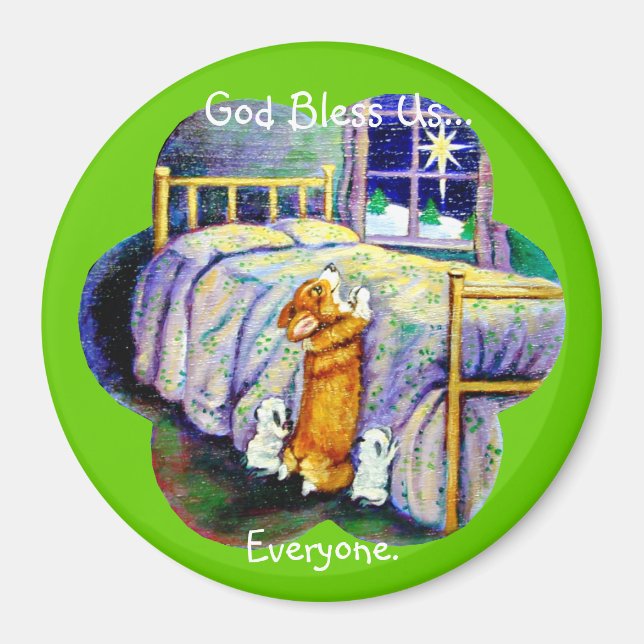 Pembroke Welsh Corgi Magnet (Framsidan)