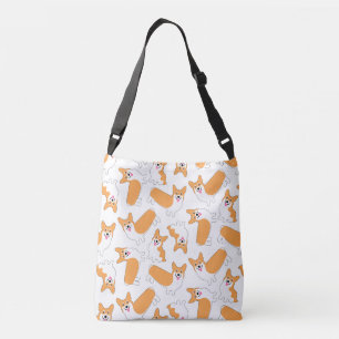 Pembroke Welsh Corgi Mönster Axelväska
