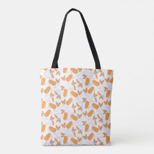 Pembroke Welsh Corgi Mönster Tygkasse