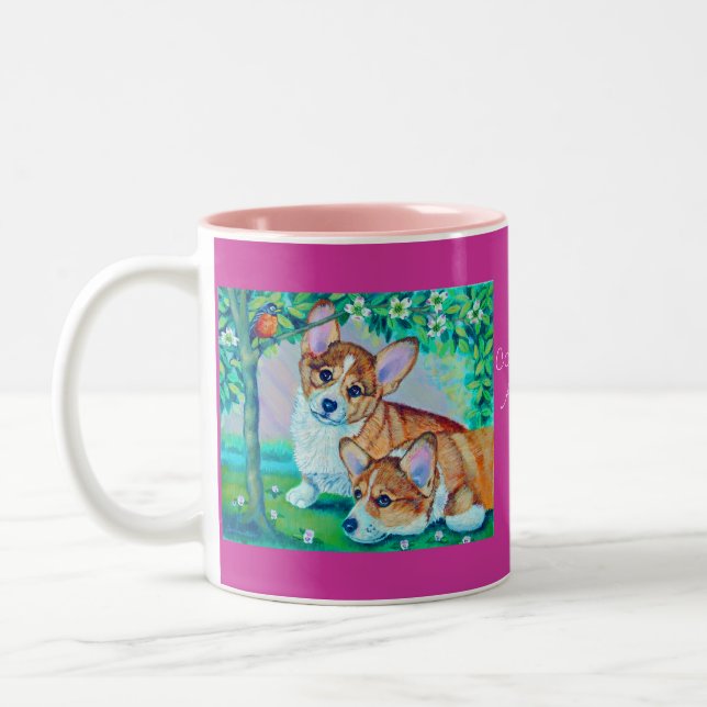 Pembroke Welsh Corgi Mugg (Vänster)