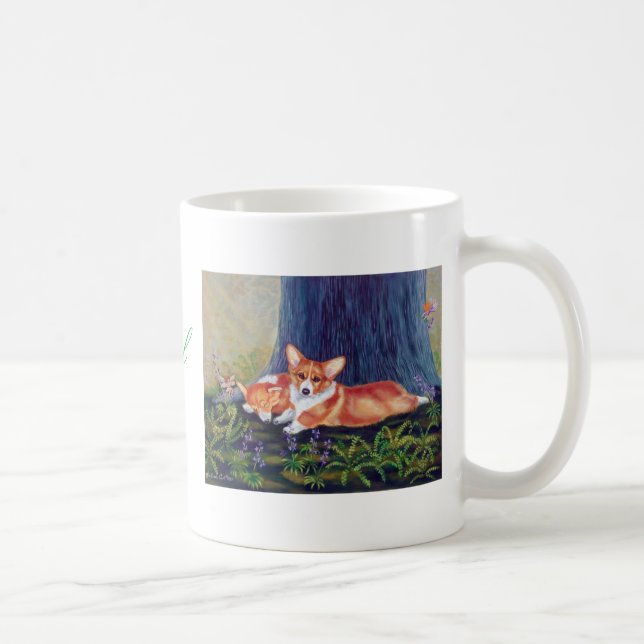 Pembroke Welsh Corgi Mugg (Höger)