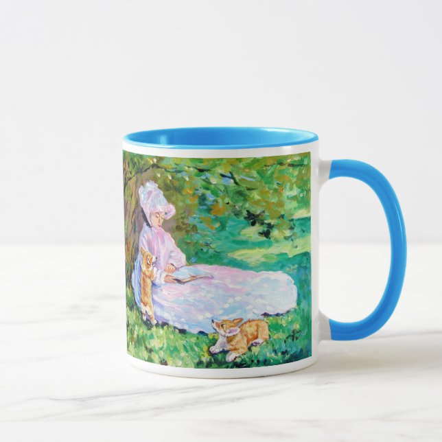 Pembroke Welsh Corgi Mugg Monet (Höger)