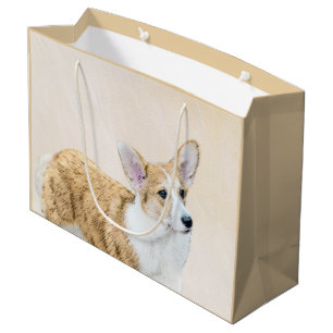 Pembroke Welsh Corgi Painting - Original Hund Art