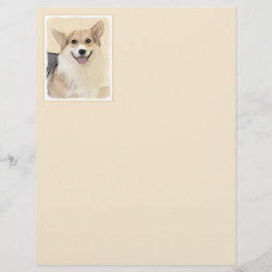 Pembroke Welsh Corgi Painting - Original Hund Art