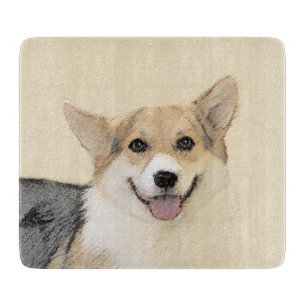 Pembroke Welsh Corgi Painting - Original Hund Art